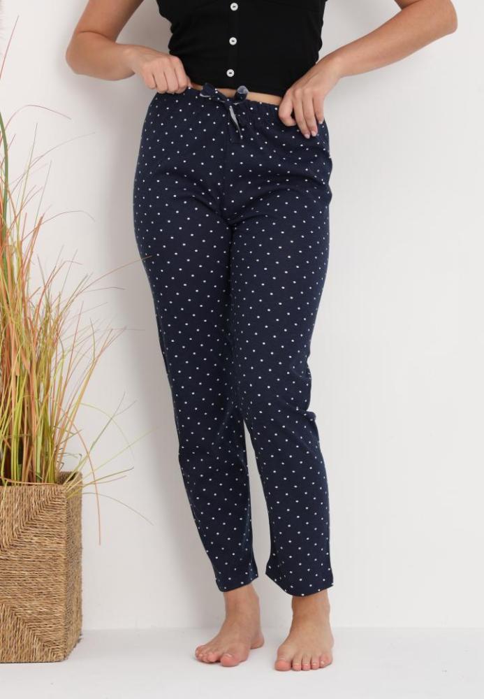Pantaloni de Pijama Dama ,Culoare Bleumarin ,Engros